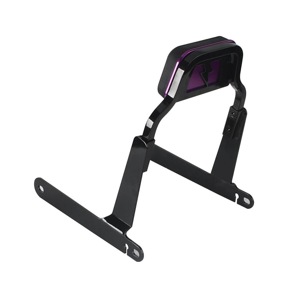 Club Style Passenger Backrests Low profile Fixed Mini Sissy Bar Kit For Harley Dyna Low Rider FXDL Street Bob FXDB Super Glide FXD '06-'17 - pazoma