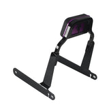 Club Style Passenger Backrests Low profile Fixed Mini Sissy Bar Kit For Harley Dyna Low Rider FXDL Street Bob FXDB Super Glide FXD '06-'17 - pazoma