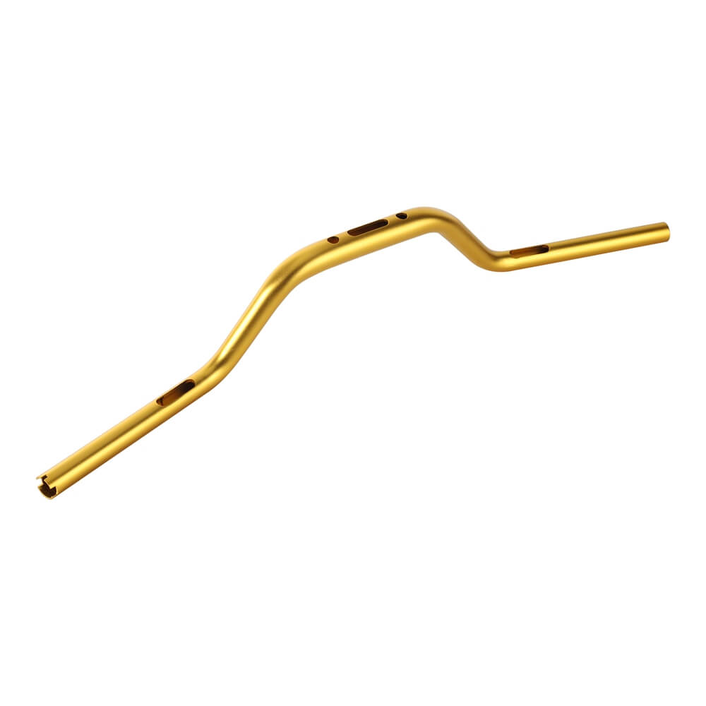 1-1/4" Tapered Moto Fat Bars Variable Section Aluminum Conical 4" Rise High Bend Handlebar For Harley Dyna Softail Low Rider Club Style MX - pazoma