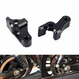 2" Rear Shock Lowering Blocks Kit For Harley Road King Street Glide Road Glide Electra Glide Classic Special Custom CVO FLHXS FLHRXS FLTRXS 2009-2023 - pazoma