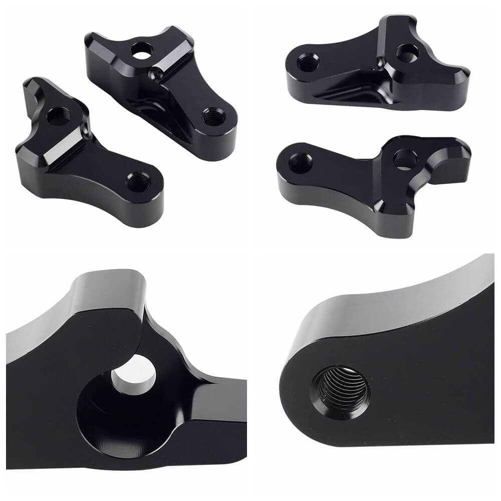 2" Rear Shock Lowering Blocks Kit For Harley Road King Street Glide Road Glide Electra Glide Classic Special Custom CVO FLHXS FLHRXS FLTRXS 2009-2023 - pazoma