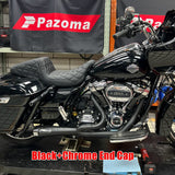 2-into-1 Full Complete Exhaust System Stainless Steel Muffler For Harley Touring M8 Bagger FLH Street Road Glide Road King 2017up - pazoma