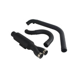 2006-2017 Harley Dyna 2-into-1 Full Complete Exhaust System Stainless Steel Muffler Fat Bob FXDF Low Rider FXDL S Street Bob FXDB FXD - pazoma