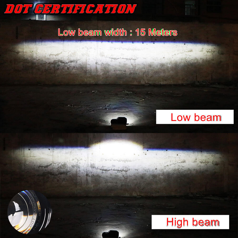 2006-2018 BMW F650GS F700GS F800GS LED Headlight Kit with Halo Ring High/Low Lighting Headlamp Daylight Running Light DRL - pazoma