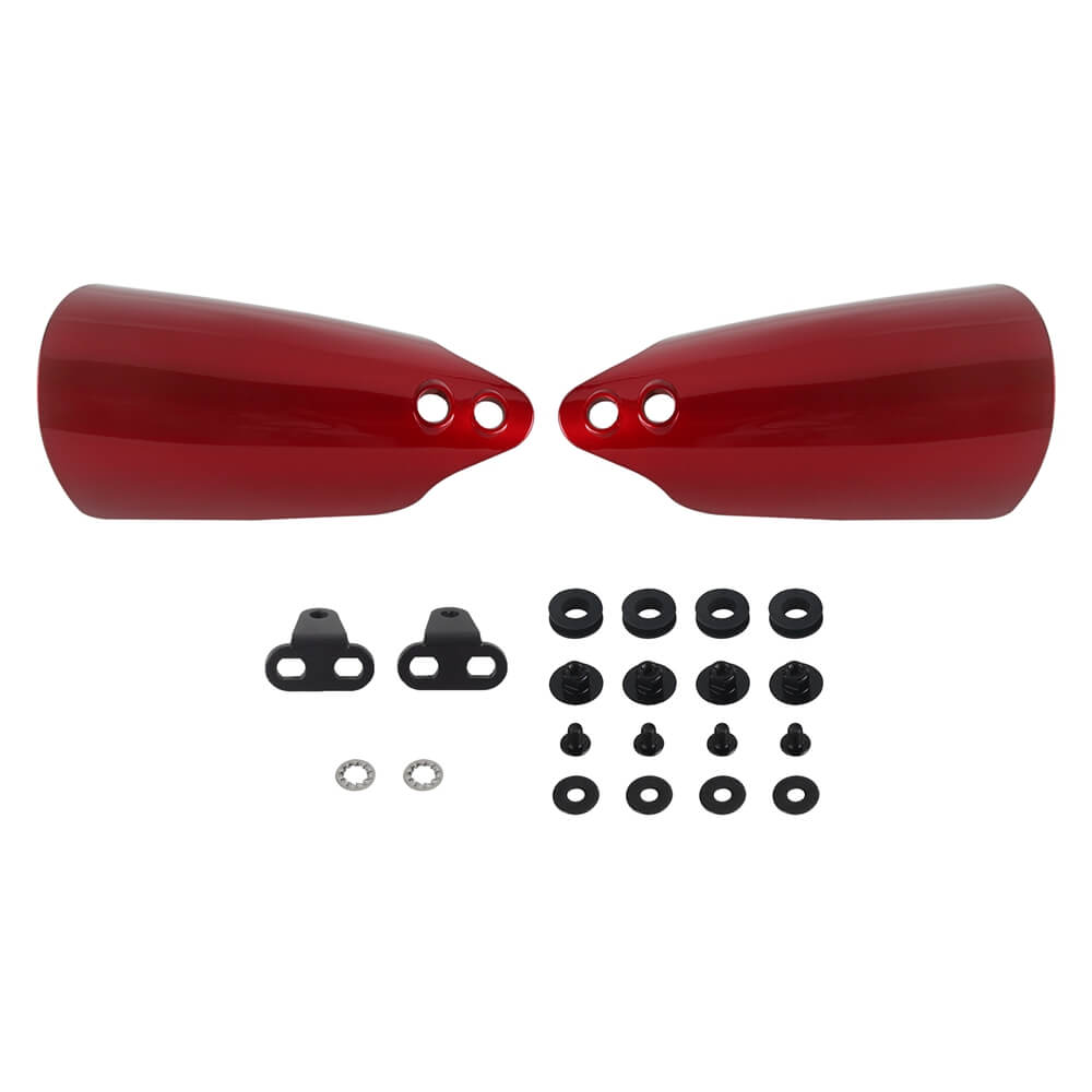 2014-2020 Harley Touring Electra Glide Ultra Limited Road Glide Special Road King FLTRX Hydraulic Clutches Club Style Handguards Hand Guard - pazoma