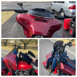 2014-2020 Harley Touring Street Glide CVO/SE Special Electra Glide Standard FLHX FLHXSE FLHXS FLHT Hydraulic Clutches Handguards Hand Guard - pazoma