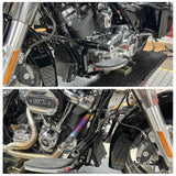2023.5-2025 Harley Road Glide Street Glide ST CVO FLHXSE FLTRXSE Performance Highway Peg Crash Bar Cage Engine Guard - pazoma