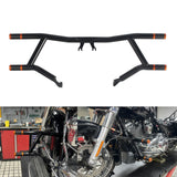 2014-25 Harley Street Glide Road Glide Road King FLHX FLHR FLTRXST Performance Highway Peg High 2 Step Crash Bar Cage Engine Guard - pazoma