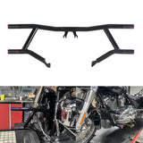 2014-25 Harley Street Glide Road Glide Road King FLHX FLHR FLTRXST Performance Highway Peg High 2 Step Crash Bar Cage Engine Guard - pazoma