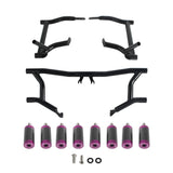 2014-25 Harley Touring Road Glide King Electra Street Glide ST CVO Highway Peg High 2 Step Crash Bar Engine Guard Saddlebag Tip-Over Bar Set - pazoma