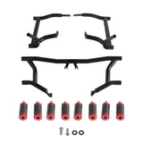 2014-25 Harley Touring Road Glide King Electra Street Glide ST CVO Highway Peg High 2 Step Crash Bar Engine Guard Saddlebag Tip-Over Bar Set - pazoma