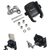 2015-23 Harley Road Glide FLTRX Phone Carrier Mount Holder Get Your Phone in 1 Second Quick Lock Stand Bracket with Vibration Dampener - pazoma