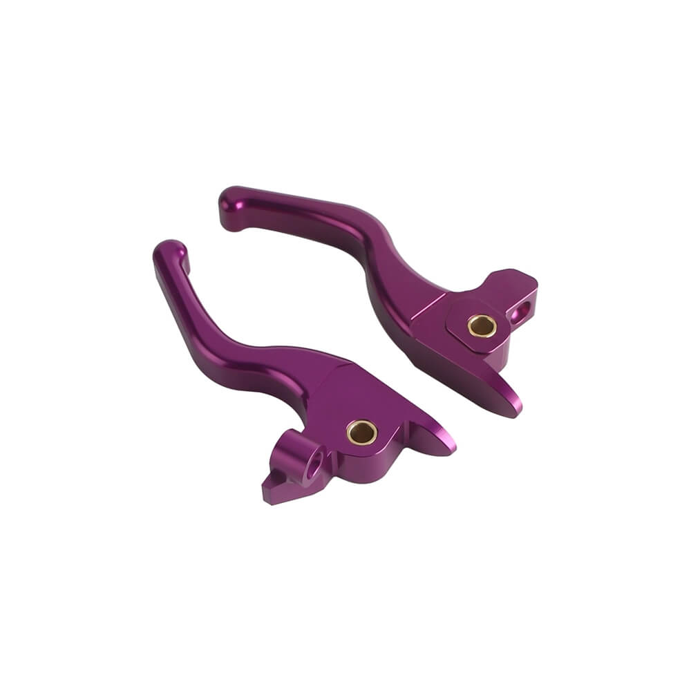 2017-20 Harley Touring Electra Glide Standard Ultra Classic Limited CNC Shorty Hand Control Lever Kit Brake Clutch Levers - pazoma