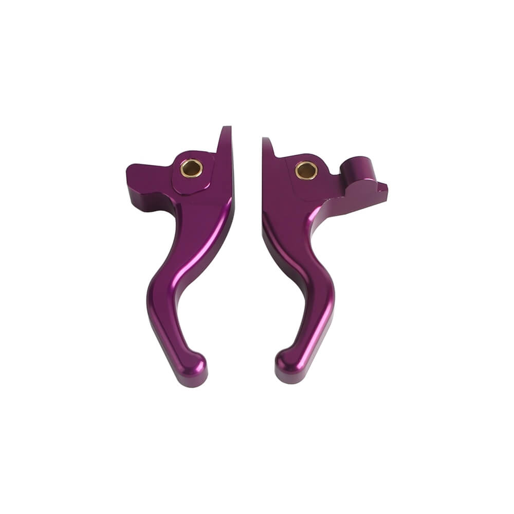 2017-20 Harley Touring Electra Glide Standard Ultra Classic Limited CNC Shorty Hand Control Lever Kit Brake Clutch Levers - pazoma