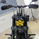 2018-2025 Harley Softail M8 Fat Bob 114 FXFB FXFBS Baja Designs LP6 Pro LED Auxiliary Light Lighting Bracket System Mounting Combo Kit - pazoma