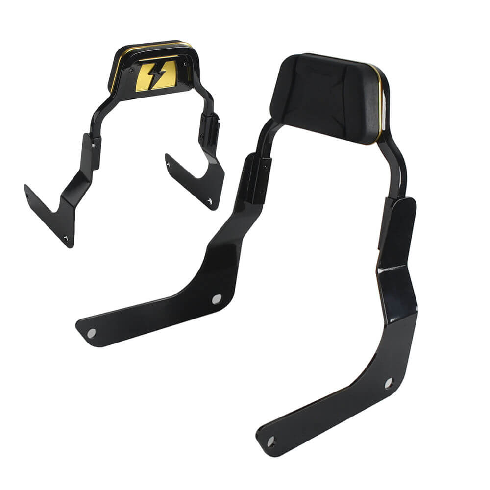 2018-2025 Harley M8 Softail Fat Bob FXFB FXFBS Club Style Sissy Bar Short Passenger Backrests - pazoma