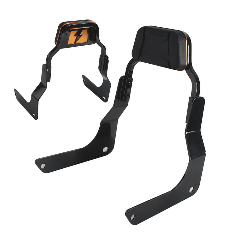 2018-2025 Harley M8 Softail Fat Bob FXFB FXFBS Club Style Sissy Bar Short Passenger Backrests - pazoma