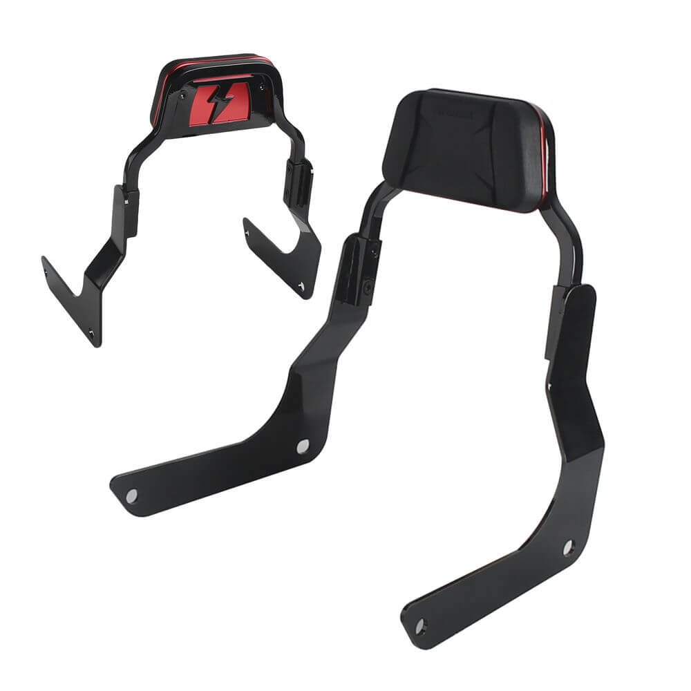 2018-2025 Harley M8 Softail Fat Bob FXFB FXFBS Club Style Sissy Bar Short Passenger Backrests - pazoma