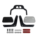 Club Style Passenger Backrests Low profile Fixed Mini Sports Sissy Bar Kit For Harley M8 Softail Fat Bob FXFB FXFBS 2018-2025 - pazoma