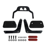 Club Style Passenger Backrests Low profile Fixed Mini Sports Sissy Bar Kit For Harley M8 Softail Fat Bob FXFB FXFBS 2018-2025 - pazoma