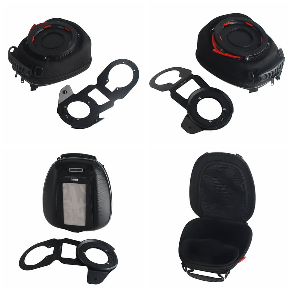 2021-2025 Harley Pan America 1250 Special RA1250 RA1250S CVO RA1250SE RA1250ST Tank Bag Tanklock Multi-Function Luggage + Flange - pazoma