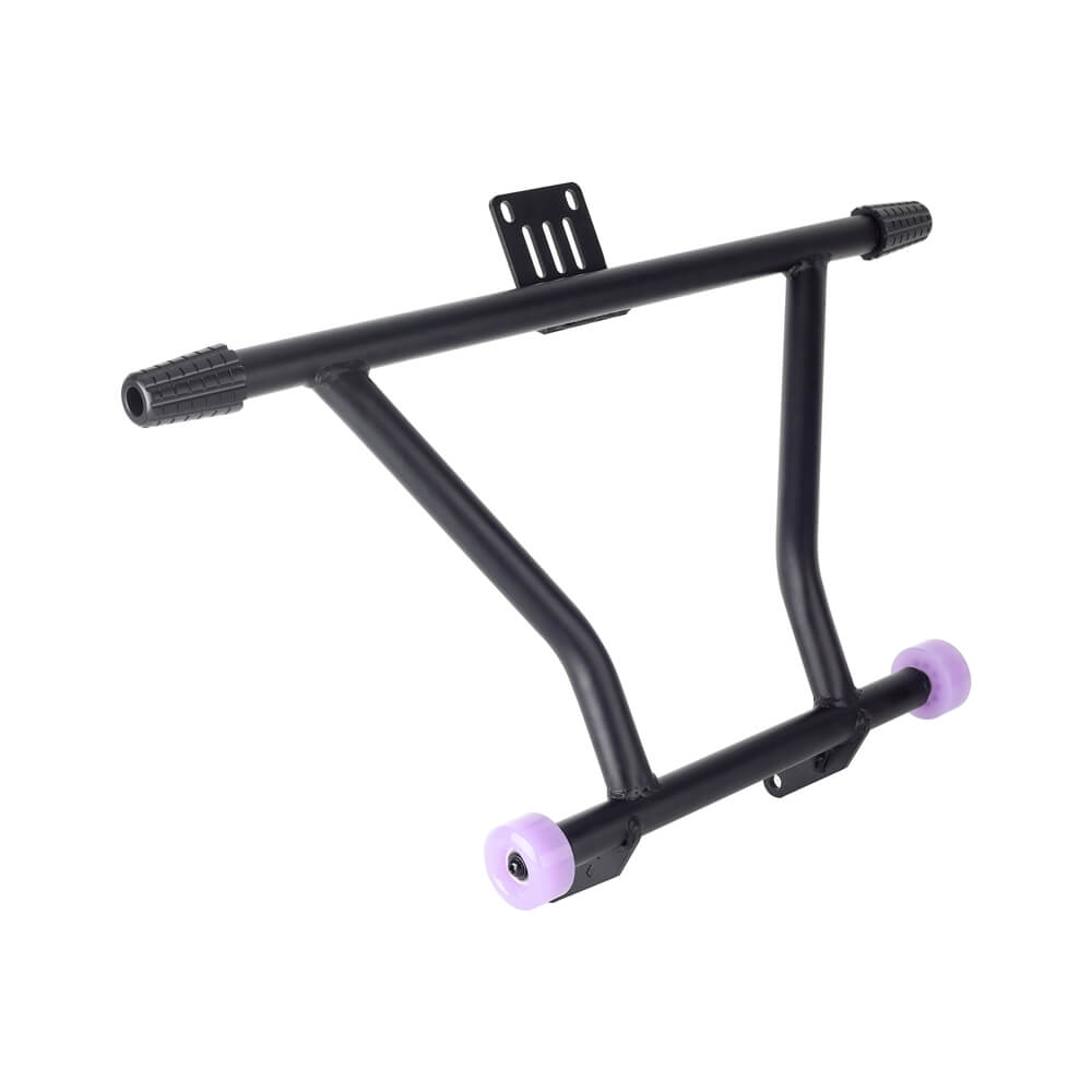 Harley Softail M8 Low Rider ST 117 FXLRST Front High 2 Step Crash Bar Cage Highway Engine Guard Rear Passenger Frame Slider Peg - pazoma