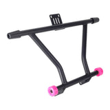 Harley Softail M8 Low Rider ST 117 FXLRST Front High 2 Step Crash Bar Cage Highway Engine Guard Rear Passenger Frame Slider Peg - pazoma