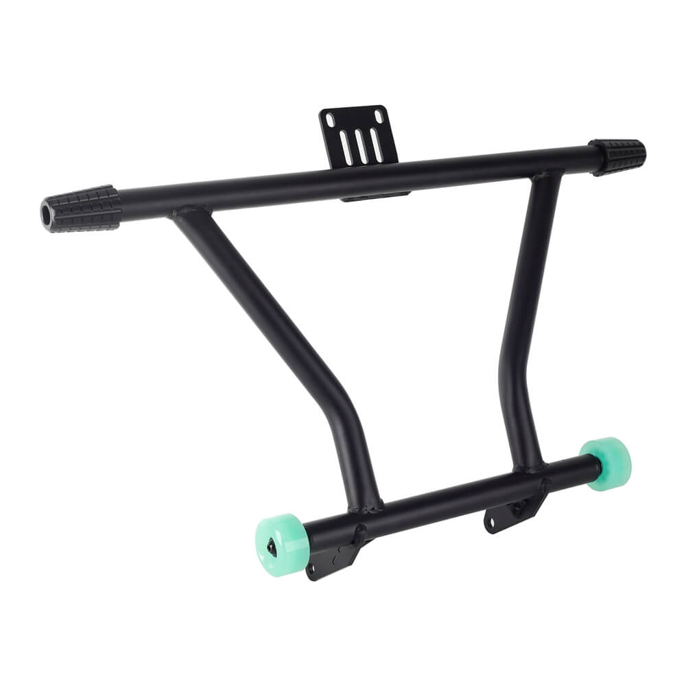 Harley Softail M8 Low Rider ST 117 FXLRST Front High 2 Step Crash Bar Cage Highway Engine Guard Rear Passenger Frame Slider Peg - pazoma