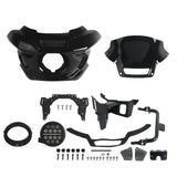 2022-2025 Harley M8 Softail Low Rider S 117 FXLRS ST Style Front Fairing W/Slim Line 5 3/4" LED Headlight Headlamp - pazoma
