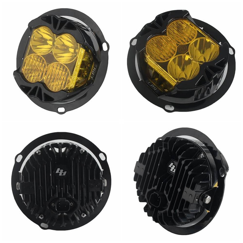 2022-2025 Harley Softail M8 Low Rider ST 117 FXLRST FXRST Baja Designs LP4 Lighting Bracket System Mounting Assembly - pazoma