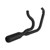 2 into 1 Big Bore Exhaust System Stainless Steel Muffler For Harley Dyna 2006-2017 Fat Bob Low Rider S Street Bob Wide Super Glide FXD - pazoma