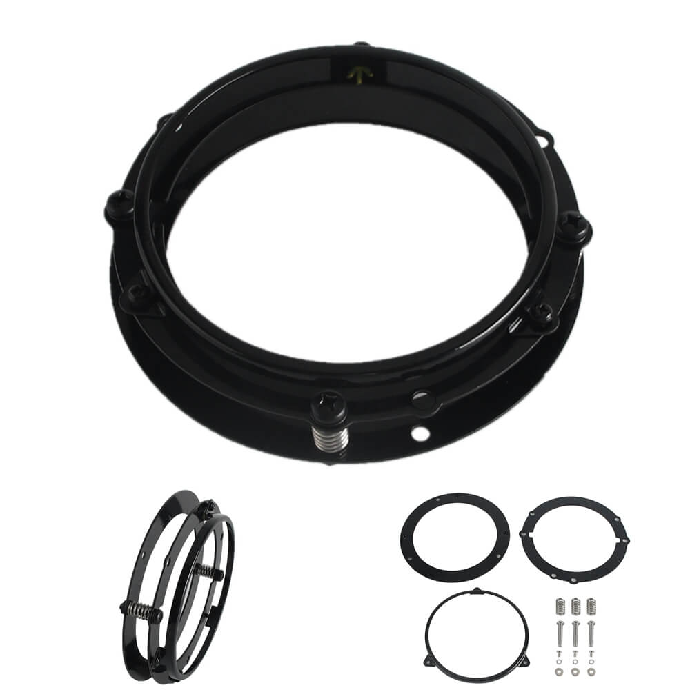 5.75" LED Headlight w/Turn signal w/Adapter Adjus Bracket Kit for Harley Softail M8 Low Rider ST FXLRST 2022-25 - pazoma