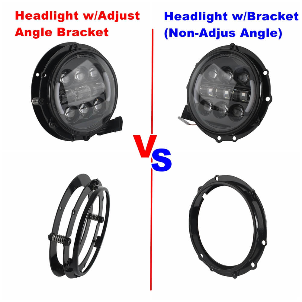 5.75" LED Headlight w/Turn signal w/Adapter Adjus Bracket Kit for Harley Softail M8 Low Rider ST FXLRST 2022-25 - pazoma