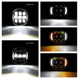 5.75" LED Headlight w/Turn signal w/Adapter Adjus Bracket Kit for Harley Softail M8 Low Rider ST FXLRST 2022-25 - pazoma