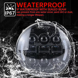 5.75" LED Headlight w/Turn signal w/Adapter Adjus Bracket Kit for Harley Softail M8 Low Rider ST FXLRST 2022-25 - pazoma