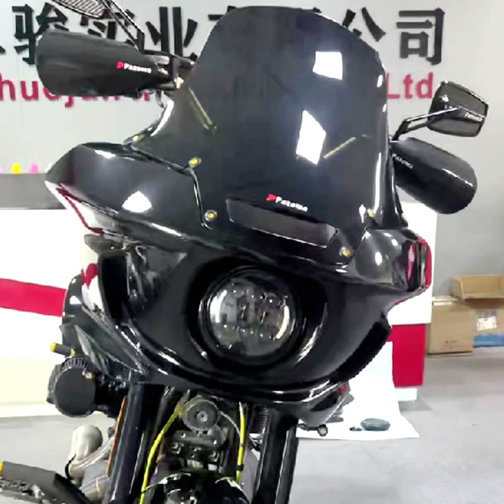 5.75" LED Headlight w/Turn signal w/Adapter Adjus Bracket Kit for Harley Softail M8 Low Rider ST FXLRST 2022-25 - pazoma