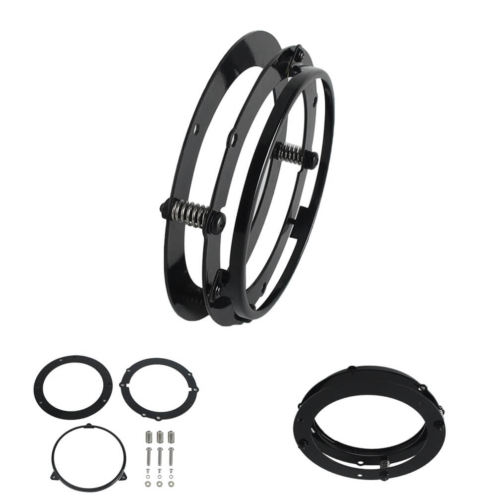 5 3/4" Slim Line LED Headlight Kit for Harley Softail M8 Low Rider ST FXLRST w/ Adapter Bracket - pazoma