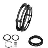 5 3/4" Slim Line LED Headlight Kit for Harley Softail M8 Low Rider ST FXLRST w/ Adapter Bracket - pazoma