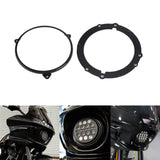 5 3/4" Slim Line LED Headlight Kit for Harley Softail M8 Low Rider ST FXLRST w/ Adapter Bracket - pazoma