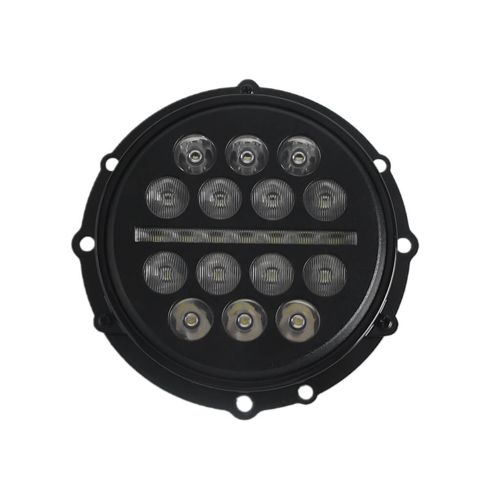 5 3/4" Slim Line LED Headlight Kit for Harley Softail M8 Low Rider ST FXLRST w/ Adapter Bracket - pazoma