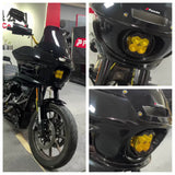 2022-2025 Harley Softail M8 Low Rider ST 117 FXLRST FXRST Baja Designs LP4 Lighting Bracket System Mounting Assembly - pazoma