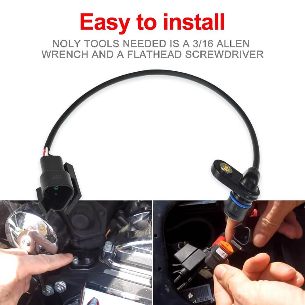 74430-00D 74420-94C 74429-97C 74402-95B Electronic Speedometer Sensor For Harley Touring Softail Dyna Sportster Fat Boy Street Glide 1995-2006 - pazoma