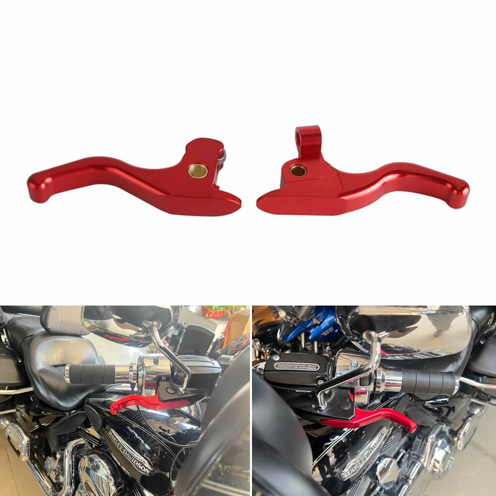 Harley Screamin' Eagle Road King FLHRSE4 CVO Electra Glide Ultra Classic FLHTCUSE8/5/4/3 CNC Shorty Brake Clutch Lever - pazoma