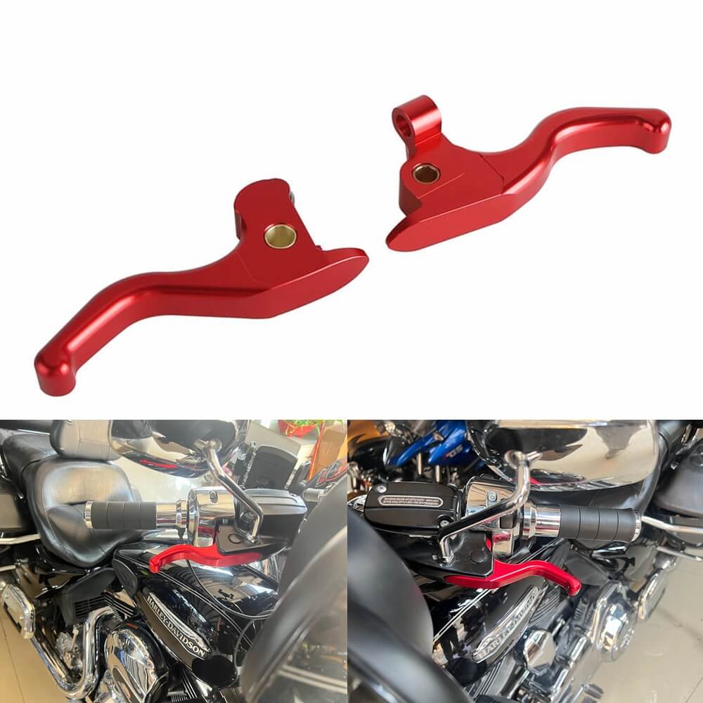 2009-2016 Harley CVO Street Glide FLHXSE Road Glide FLTRSE3 FLTRUSE Road King FLHRSE FLHRSE5/4 CNC Shorty Brake Clutch Lever - pazoma