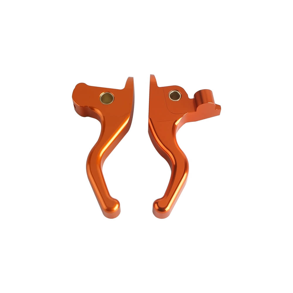 CNC Shorty Hand Control Lever Kit Brake Clutch Lever For Harley Touring Electra Glide Ultra Classic Limited FLHTCU FLHTK 14-16 - pazoma