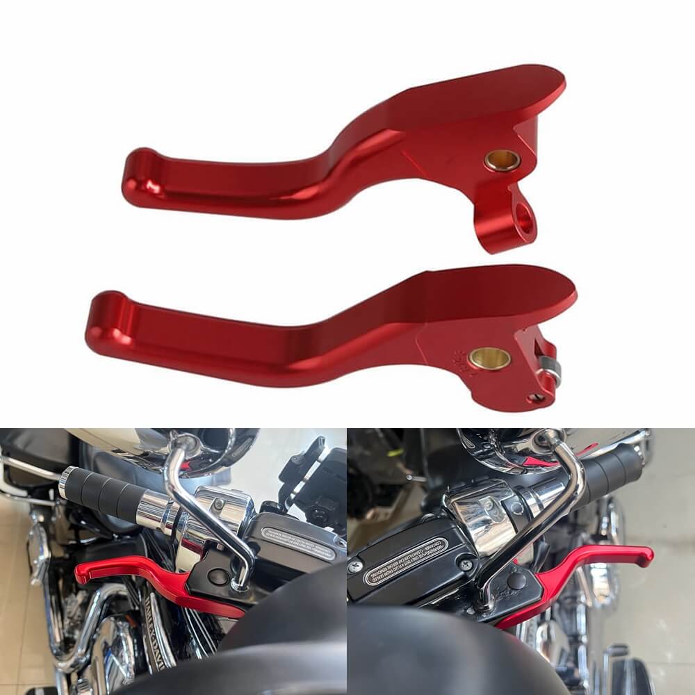 2009-2016 Harley CVO Street Glide FLHXSE Road Glide FLTRSE3 FLTRUSE Road King FLHRSE FLHRSE5/4 CNC Shorty Brake Clutch Lever - pazoma