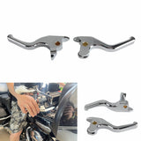 CNC Shorty Brake Clutch Levers For Harley VRSCAW VRSCAWA VRSCDX VRSCF MUSCLE '06-'17 V-Rod Models W/ OEM Hydraulic Clutch - pazoma