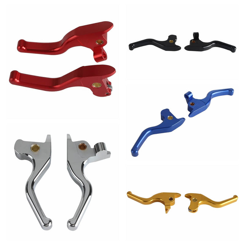 Harley Touring Road King CVO FLHRSES4 FLHRSE5 FLHRSE CNC Shorty Hand Control Lever Kit Brake Clutch Levers 2008 2013 2014 - pazoma