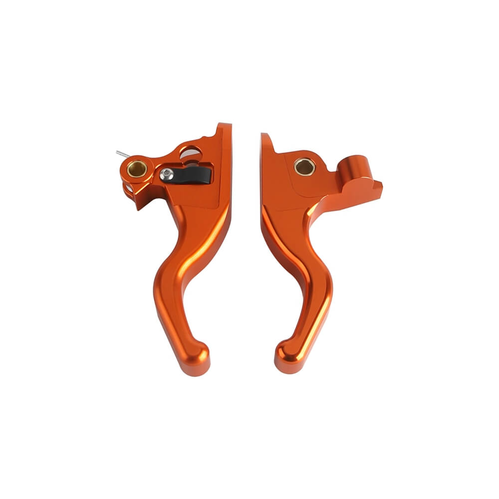 CNC Shorty Hand Control Lever Kit Brake Clutch Levers For Harley Touring Electra Glide Highway King Ultra Limited 2021-2024 - pazoma