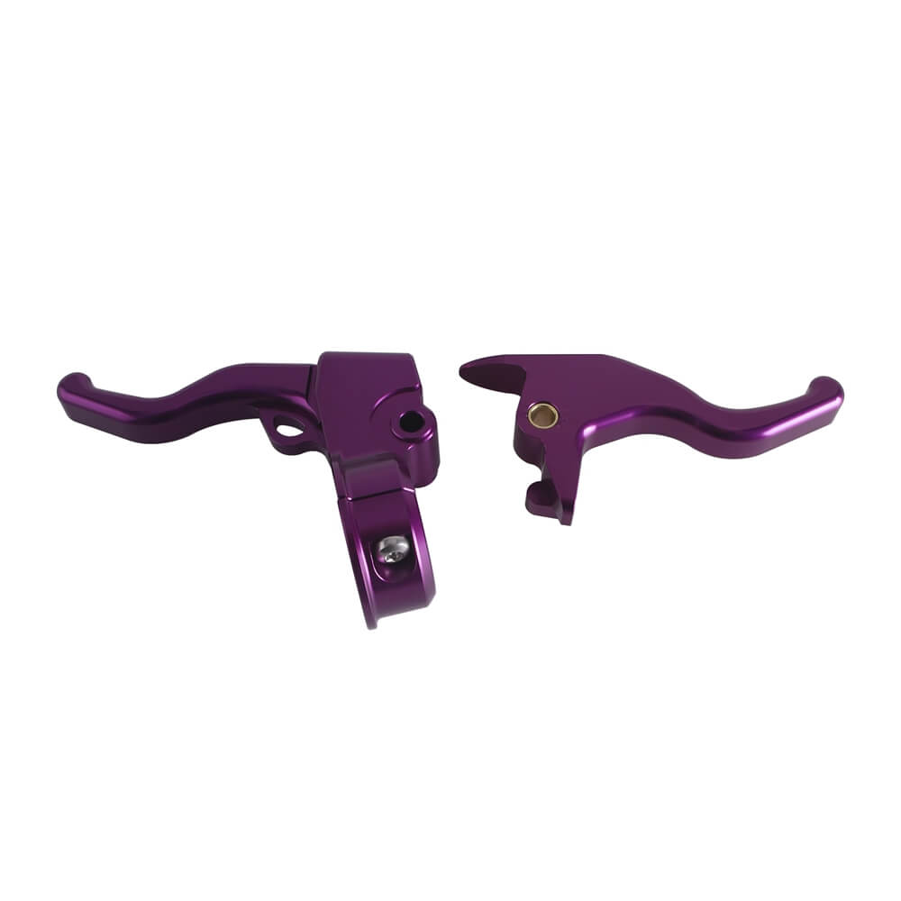 Harley Softail Slim FLSL Sport Glide FLSB Standard FXST Street Bob FXBBS FXDRS CNC Easy Pull Clutch & Brake Lever Combo 15-24 - pazoma